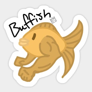 Buffish Sticker